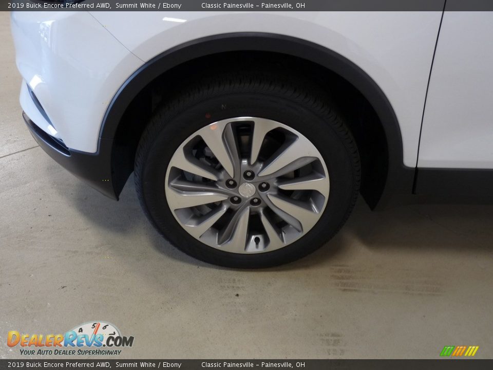 2019 Buick Encore Preferred AWD Summit White / Ebony Photo #5