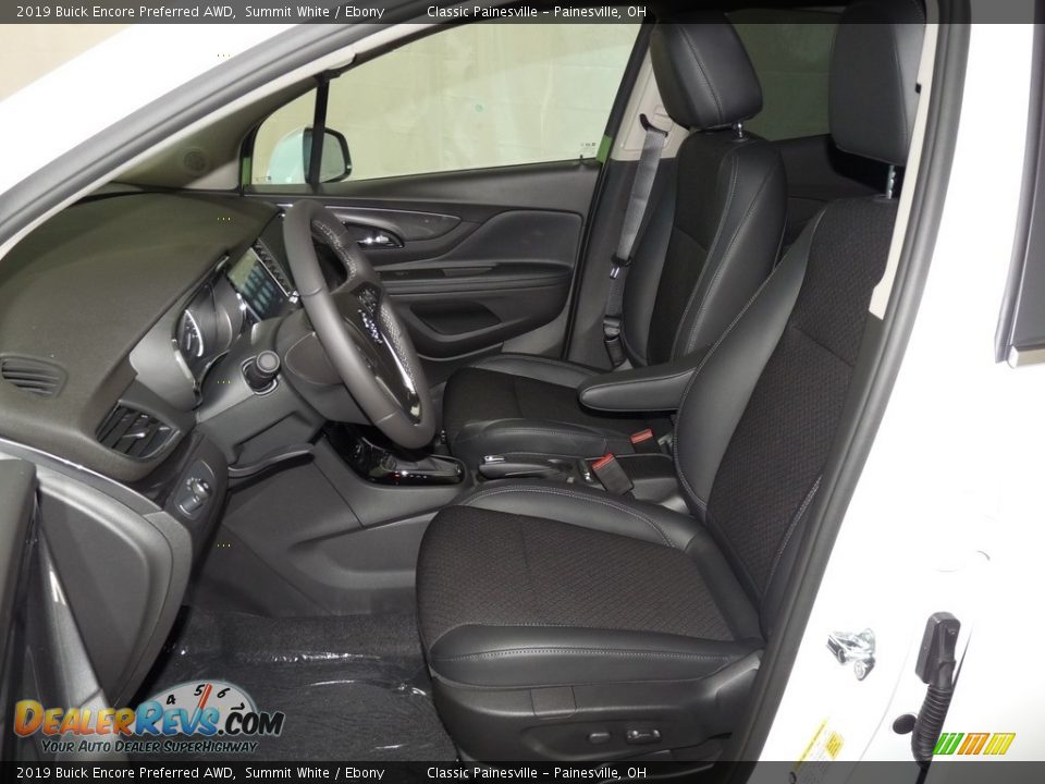 2019 Buick Encore Preferred AWD Summit White / Ebony Photo #6