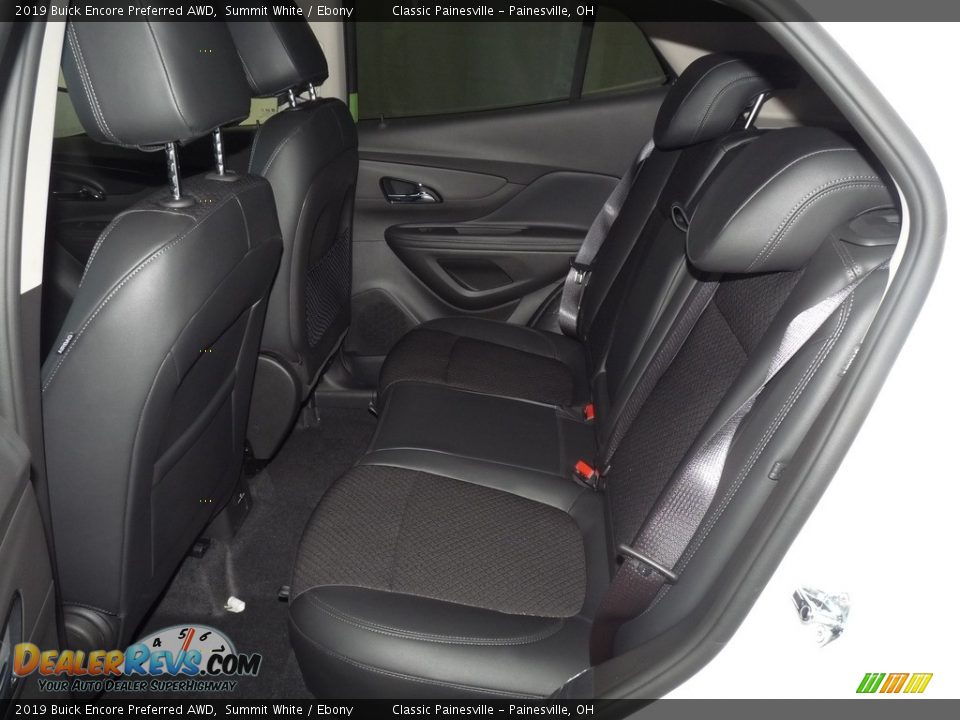 2019 Buick Encore Preferred AWD Summit White / Ebony Photo #7
