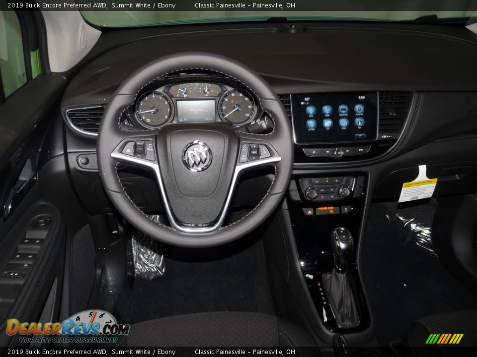 2019 Buick Encore Preferred AWD Summit White / Ebony Photo #8