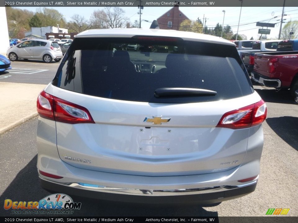 2019 Chevrolet Equinox LT AWD Silver Ice Metallic / Medium Ash Gray Photo #8