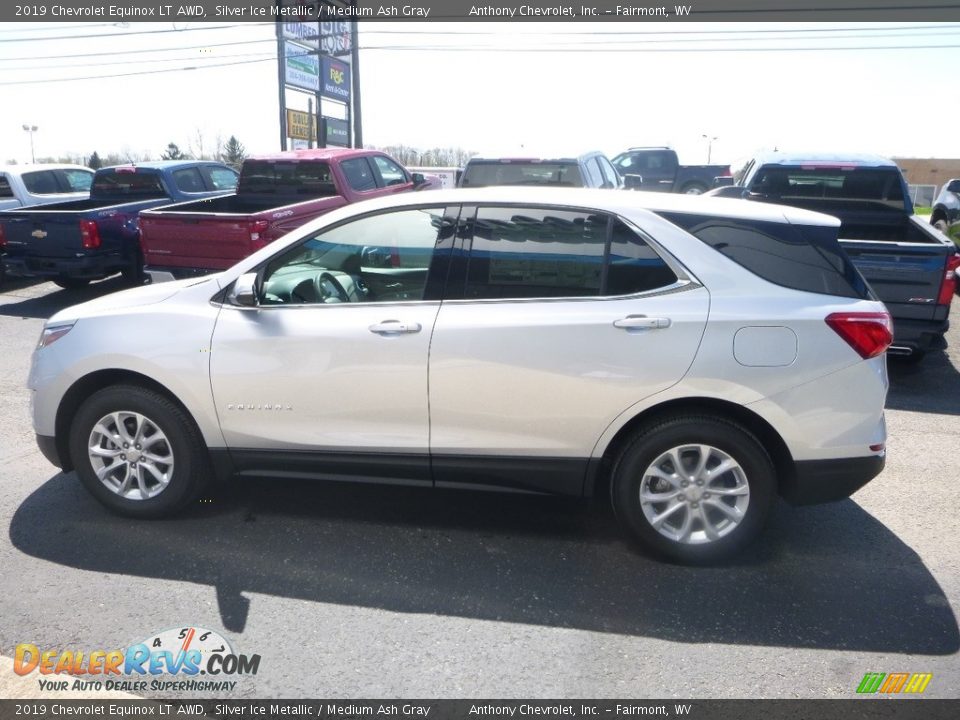 2019 Chevrolet Equinox LT AWD Silver Ice Metallic / Medium Ash Gray Photo #10