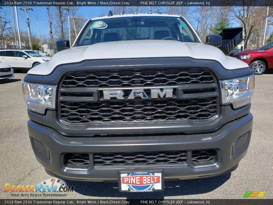 2019 Ram 2500 Tradesman Regular Cab Bright White / Black/Diesel Gray Photo #2