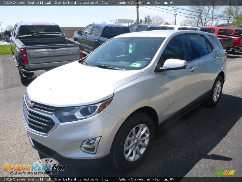 2019 Chevrolet Equinox LT AWD Silver Ice Metallic / Medium Ash Gray Photo #11