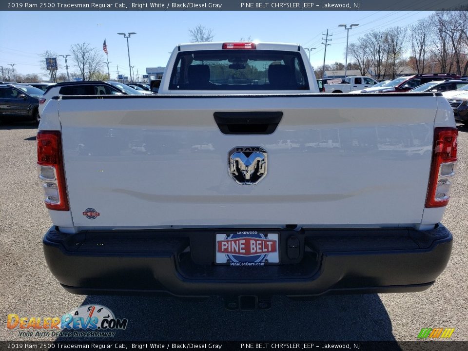 2019 Ram 2500 Tradesman Regular Cab Bright White / Black/Diesel Gray Photo #5