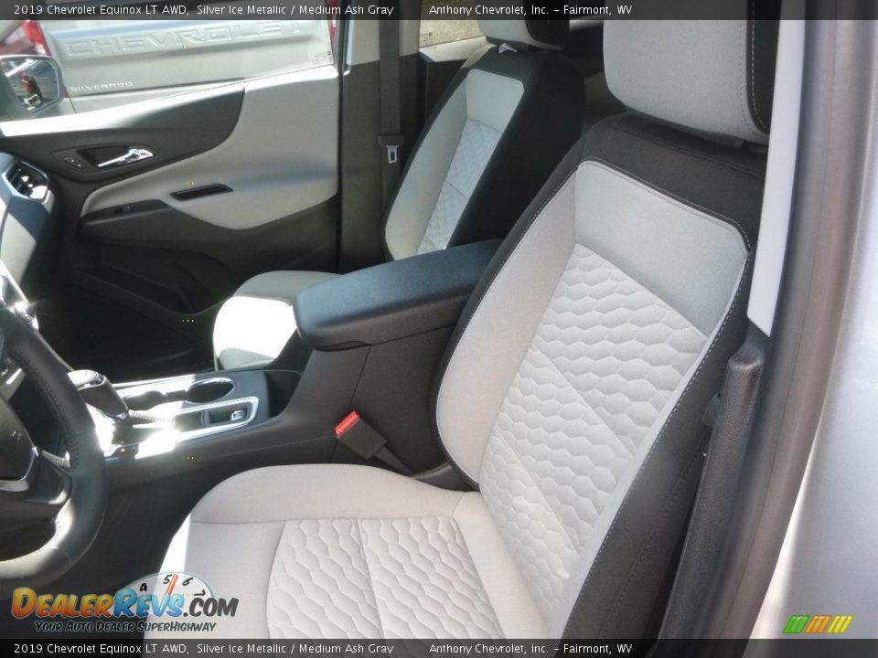 2019 Chevrolet Equinox LT AWD Silver Ice Metallic / Medium Ash Gray Photo #13