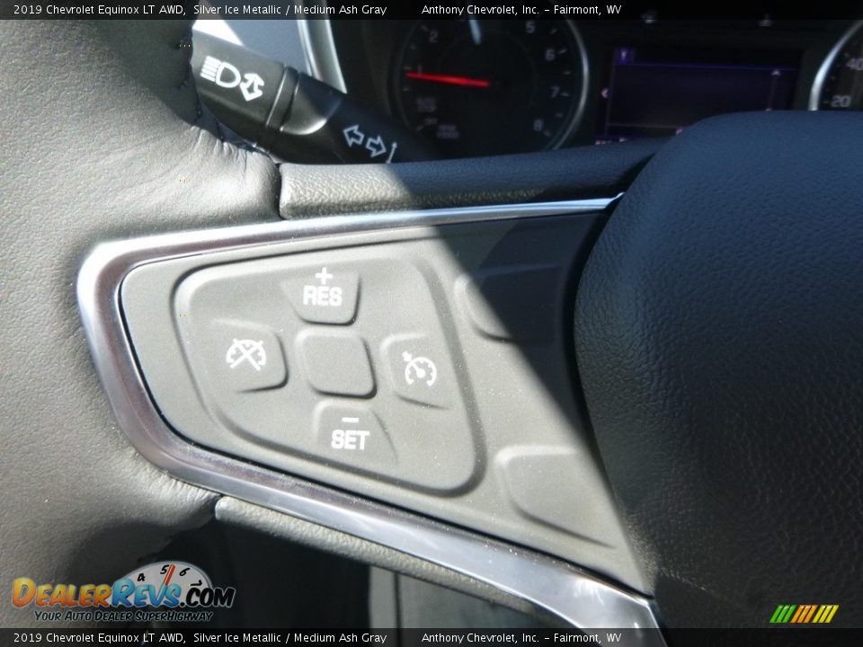 2019 Chevrolet Equinox LT AWD Silver Ice Metallic / Medium Ash Gray Photo #20