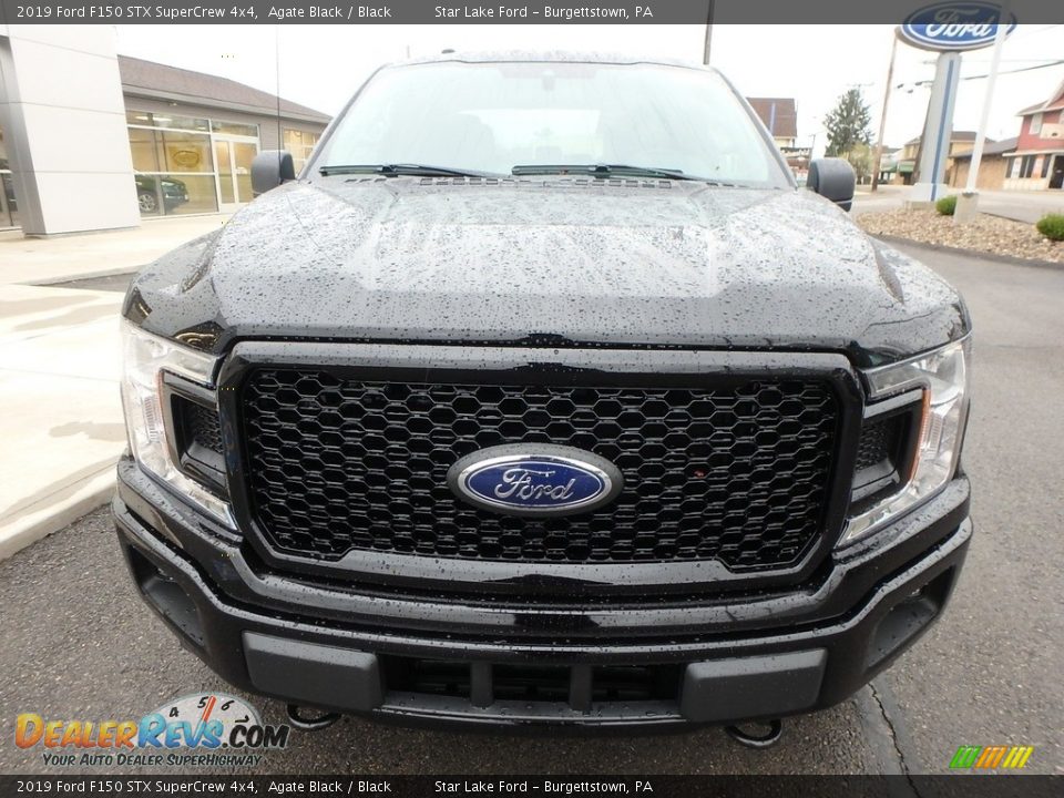 2019 Ford F150 STX SuperCrew 4x4 Agate Black / Black Photo #2