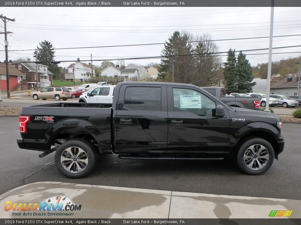 2019 Ford F150 STX SuperCrew 4x4 Agate Black / Black Photo #4