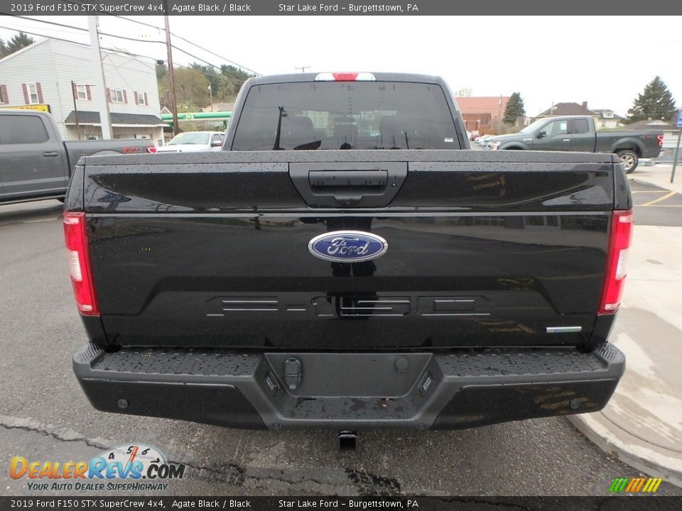 2019 Ford F150 STX SuperCrew 4x4 Agate Black / Black Photo #6
