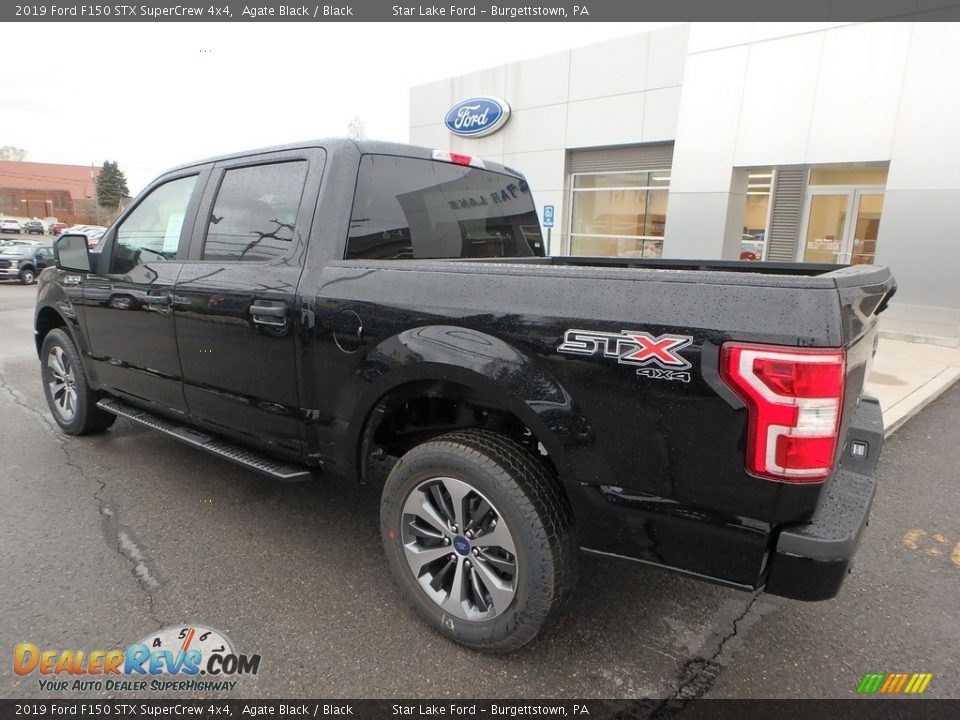2019 Ford F150 STX SuperCrew 4x4 Agate Black / Black Photo #7