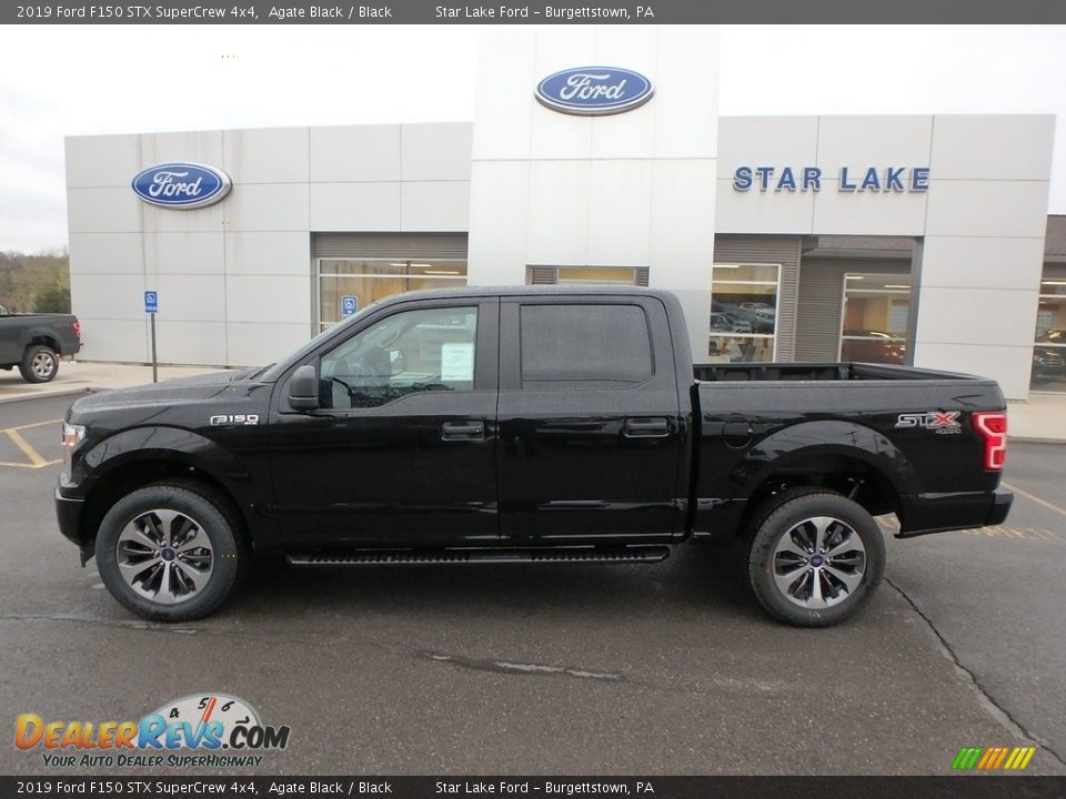 2019 Ford F150 STX SuperCrew 4x4 Agate Black / Black Photo #8