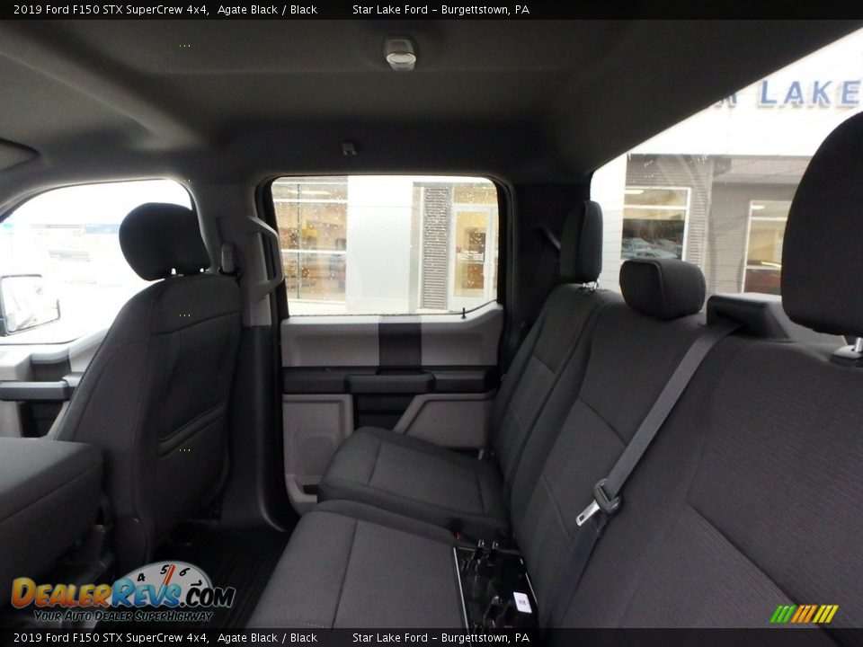 2019 Ford F150 STX SuperCrew 4x4 Agate Black / Black Photo #11