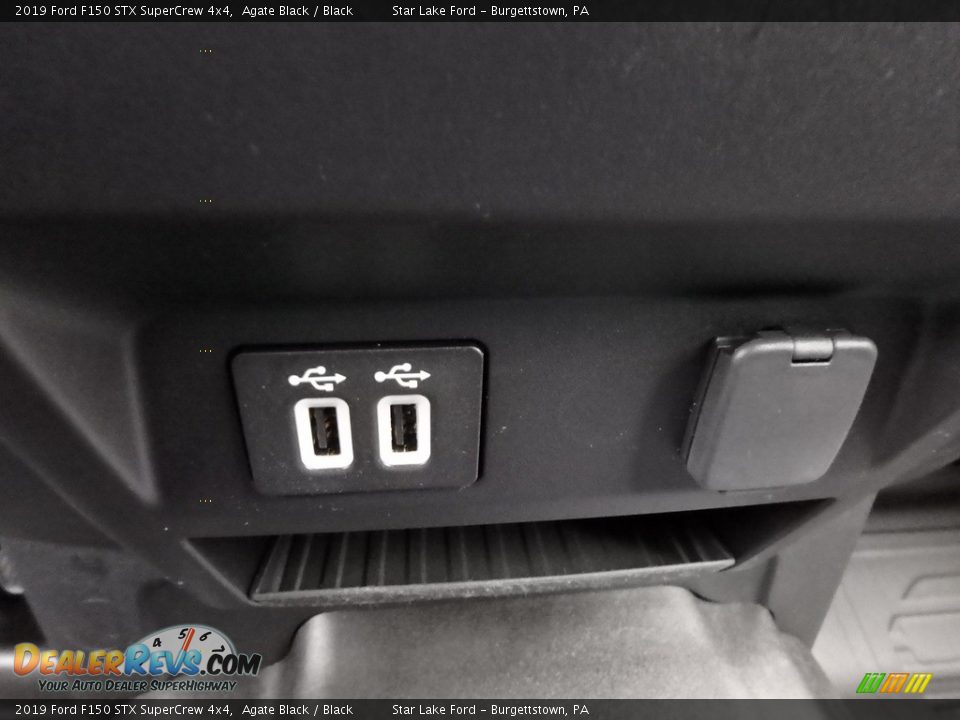 2019 Ford F150 STX SuperCrew 4x4 Agate Black / Black Photo #18
