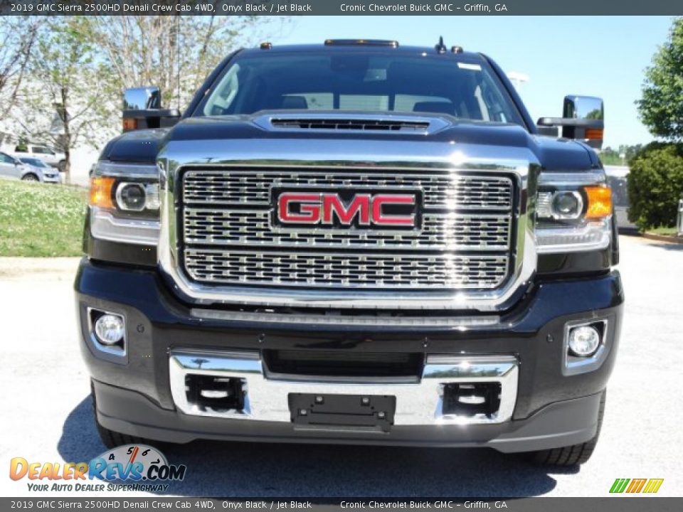 2019 GMC Sierra 2500HD Denali Crew Cab 4WD Onyx Black / Jet Black Photo #4