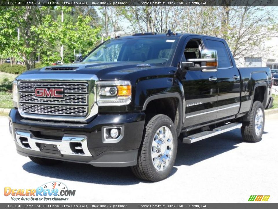 2019 GMC Sierra 2500HD Denali Crew Cab 4WD Onyx Black / Jet Black Photo #5