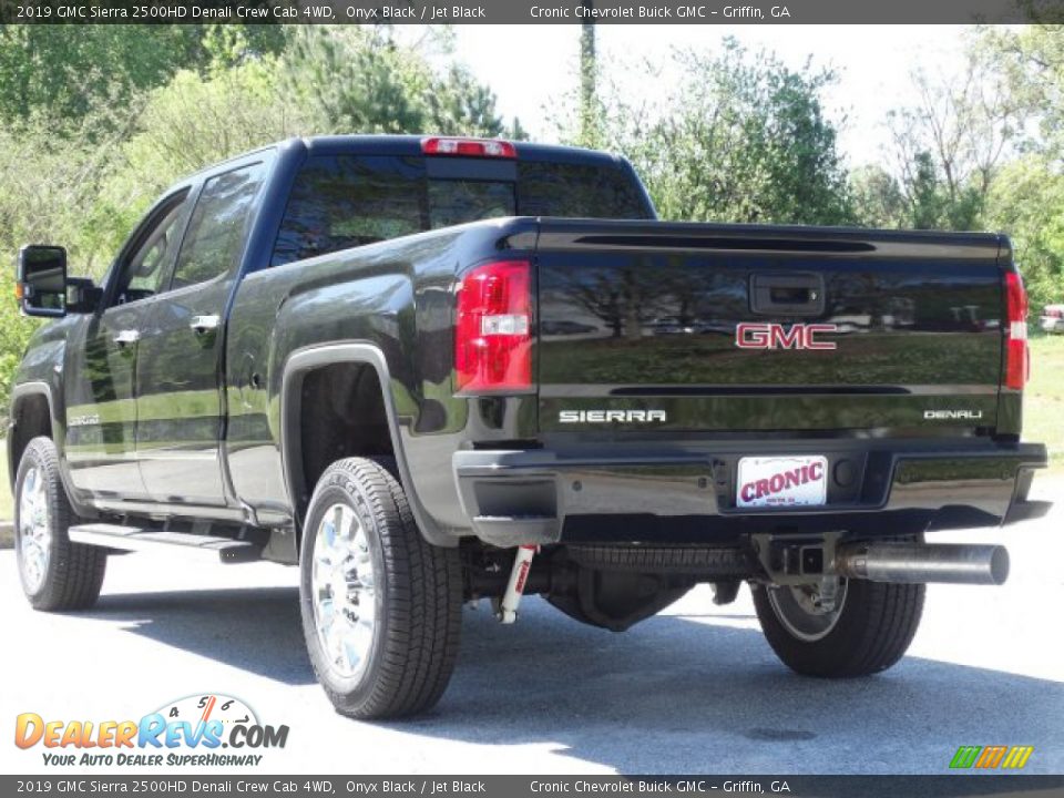 2019 GMC Sierra 2500HD Denali Crew Cab 4WD Onyx Black / Jet Black Photo #6