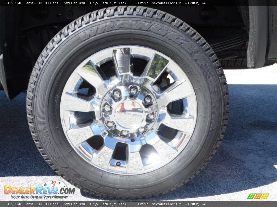 2019 GMC Sierra 2500HD Denali Crew Cab 4WD Onyx Black / Jet Black Photo #11