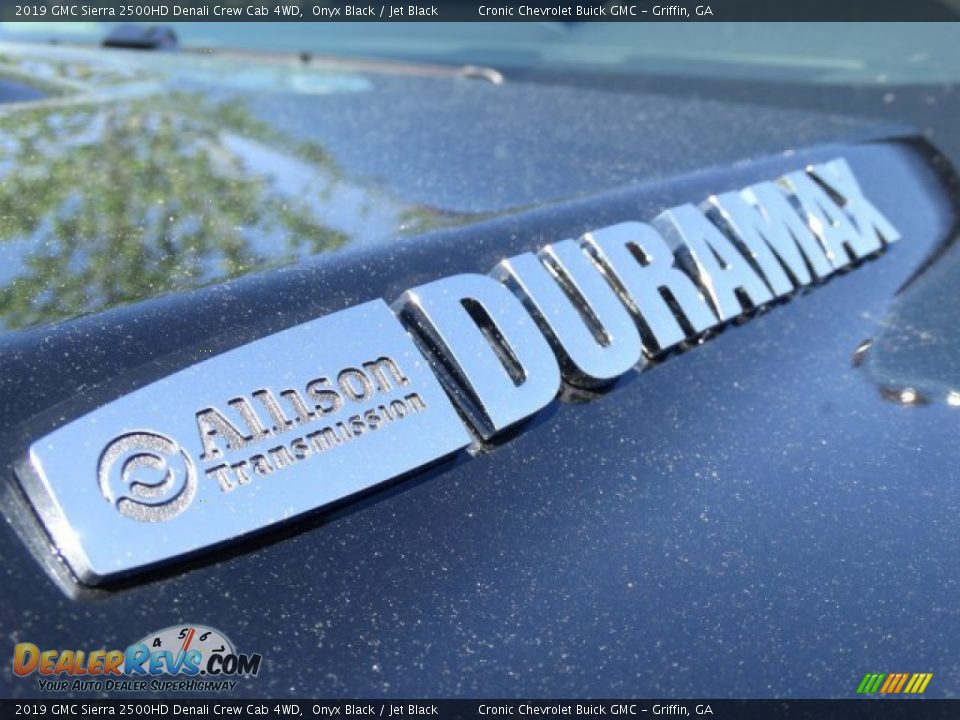 2019 GMC Sierra 2500HD Denali Crew Cab 4WD Onyx Black / Jet Black Photo #13