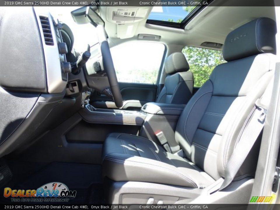 2019 GMC Sierra 2500HD Denali Crew Cab 4WD Onyx Black / Jet Black Photo #18