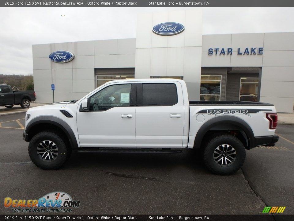 2019 Ford F150 SVT Raptor SuperCrew 4x4 Oxford White / Raptor Black Photo #8