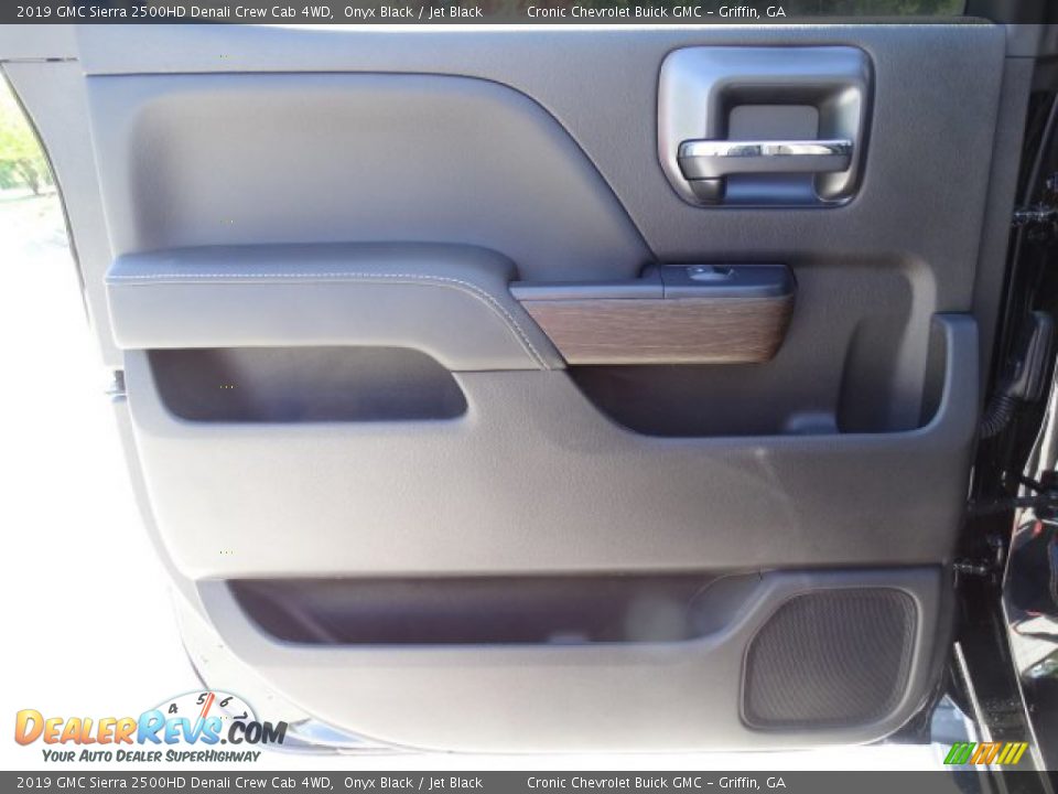 2019 GMC Sierra 2500HD Denali Crew Cab 4WD Onyx Black / Jet Black Photo #27