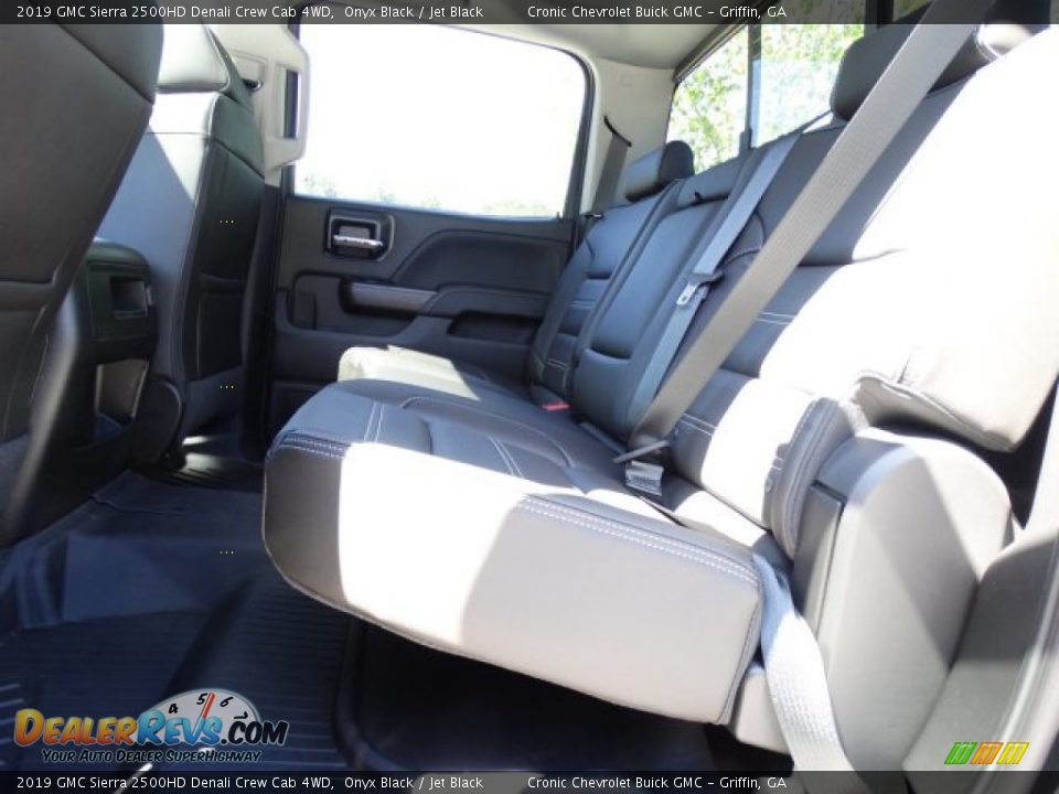 2019 GMC Sierra 2500HD Denali Crew Cab 4WD Onyx Black / Jet Black Photo #28