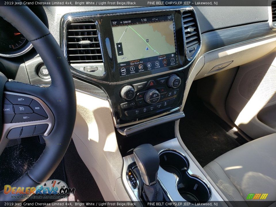 2019 Jeep Grand Cherokee Limited 4x4 Bright White / Light Frost Beige/Black Photo #10