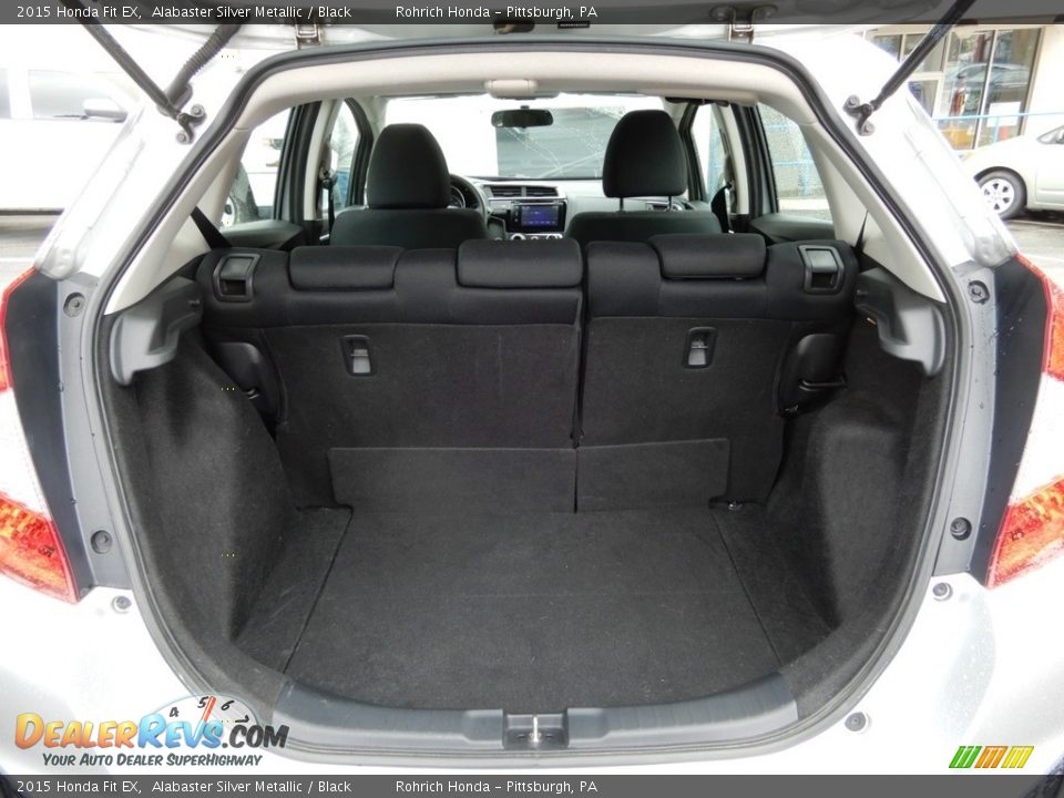 2015 Honda Fit EX Alabaster Silver Metallic / Black Photo #17