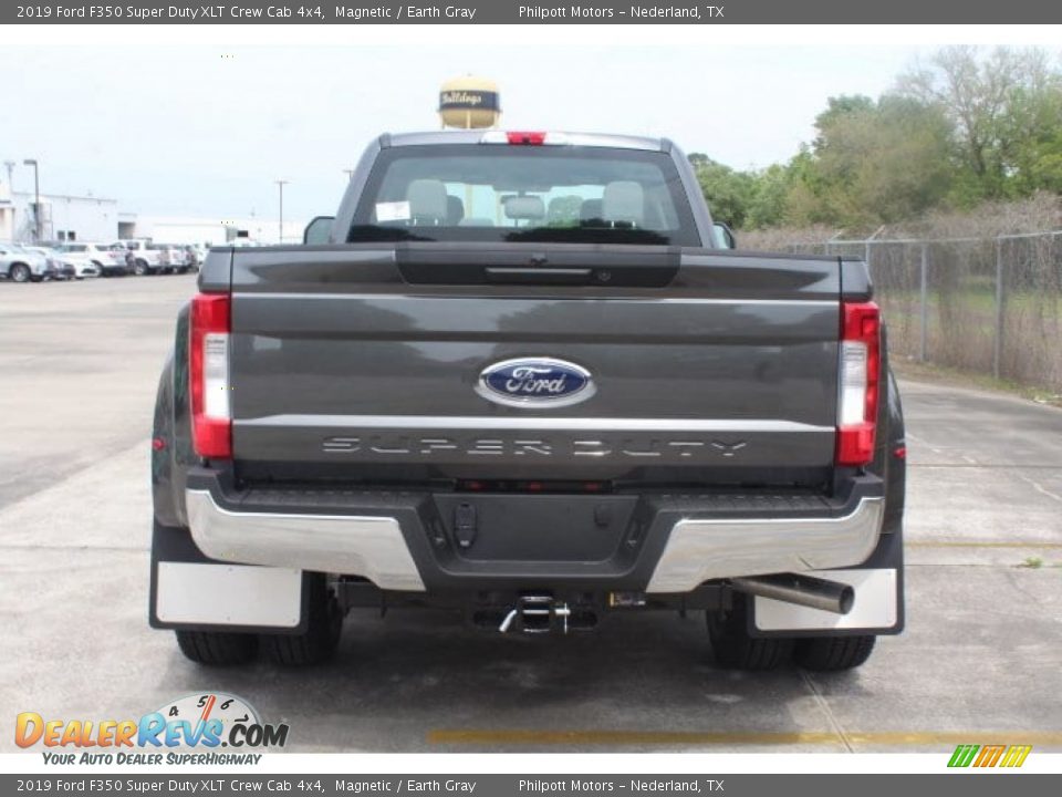 2019 Ford F350 Super Duty XLT Crew Cab 4x4 Magnetic / Earth Gray Photo #7