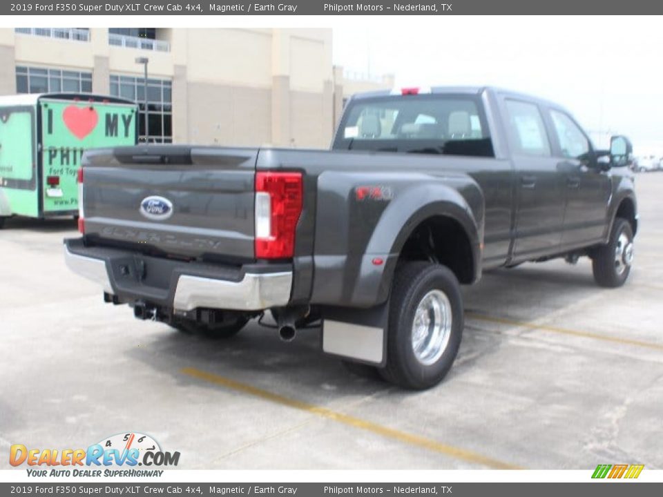 2019 Ford F350 Super Duty XLT Crew Cab 4x4 Magnetic / Earth Gray Photo #8