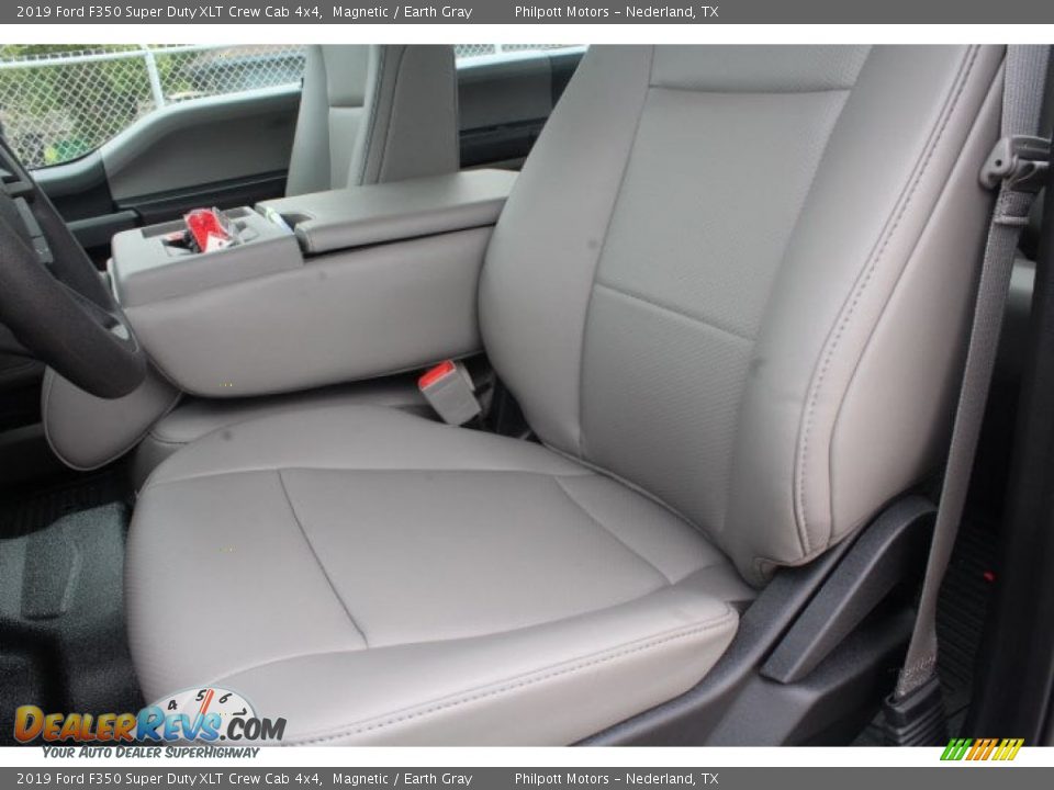 2019 Ford F350 Super Duty XLT Crew Cab 4x4 Magnetic / Earth Gray Photo #10