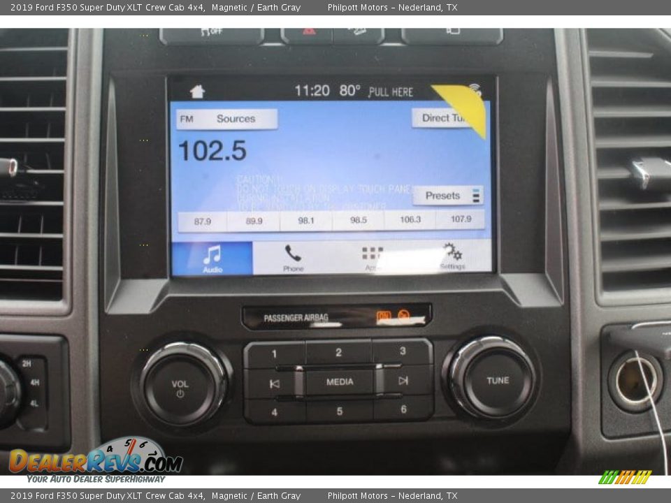 2019 Ford F350 Super Duty XLT Crew Cab 4x4 Magnetic / Earth Gray Photo #11