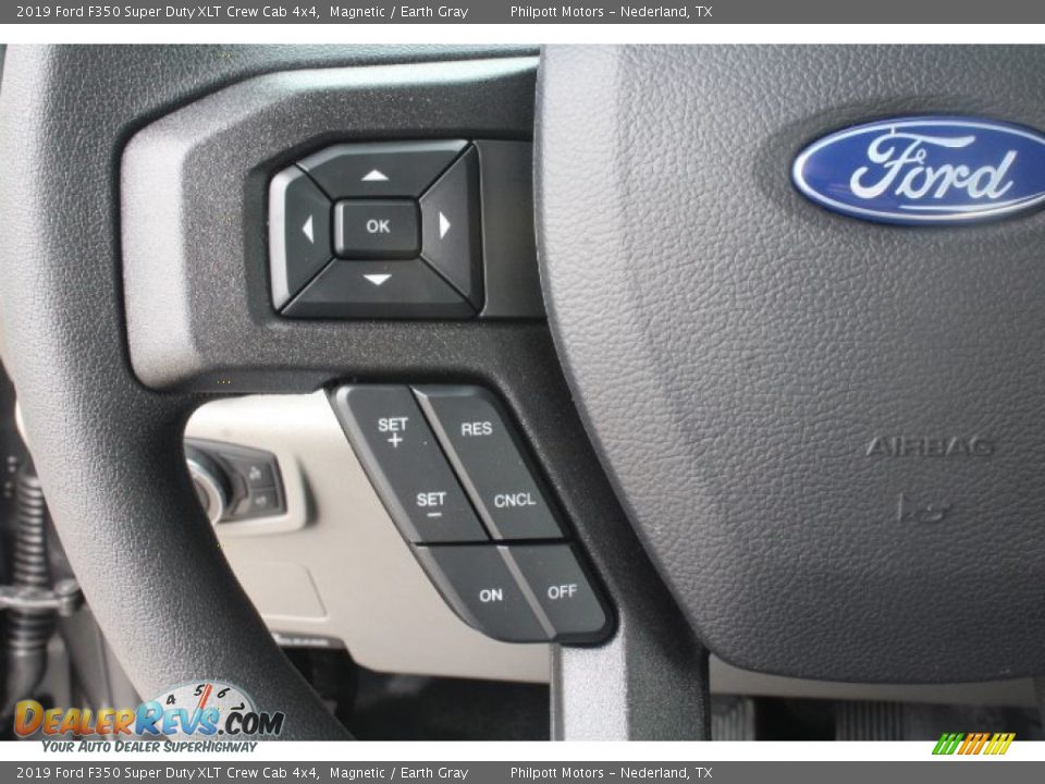 2019 Ford F350 Super Duty XLT Crew Cab 4x4 Magnetic / Earth Gray Photo #14