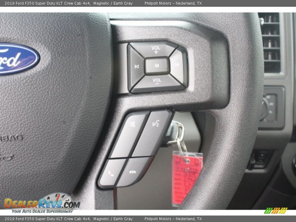 2019 Ford F350 Super Duty XLT Crew Cab 4x4 Magnetic / Earth Gray Photo #15