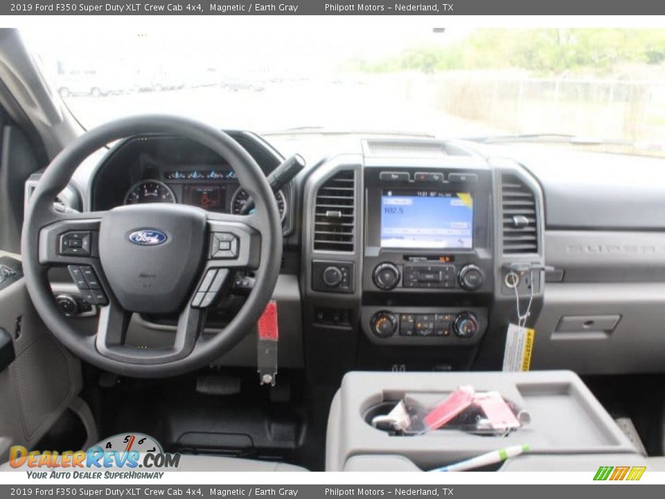 2019 Ford F350 Super Duty XLT Crew Cab 4x4 Magnetic / Earth Gray Photo #18