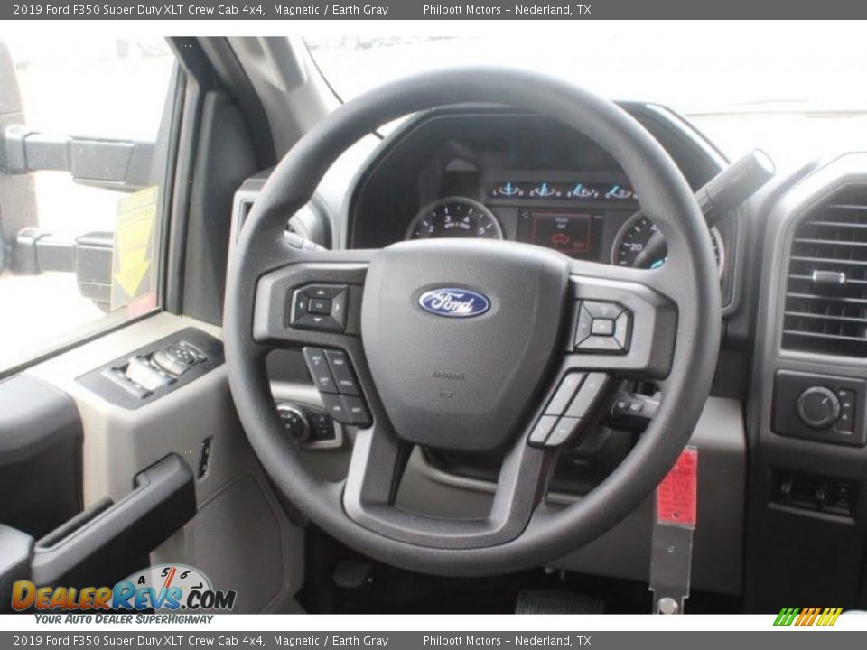 2019 Ford F350 Super Duty XLT Crew Cab 4x4 Magnetic / Earth Gray Photo #19