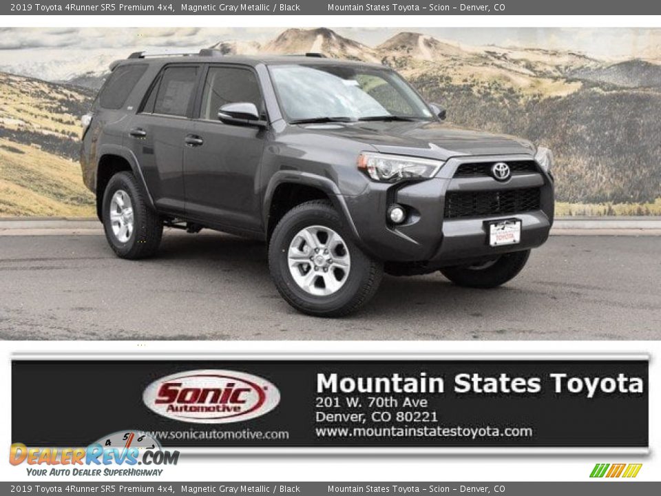 2019 Toyota 4Runner SR5 Premium 4x4 Magnetic Gray Metallic / Black Photo #1