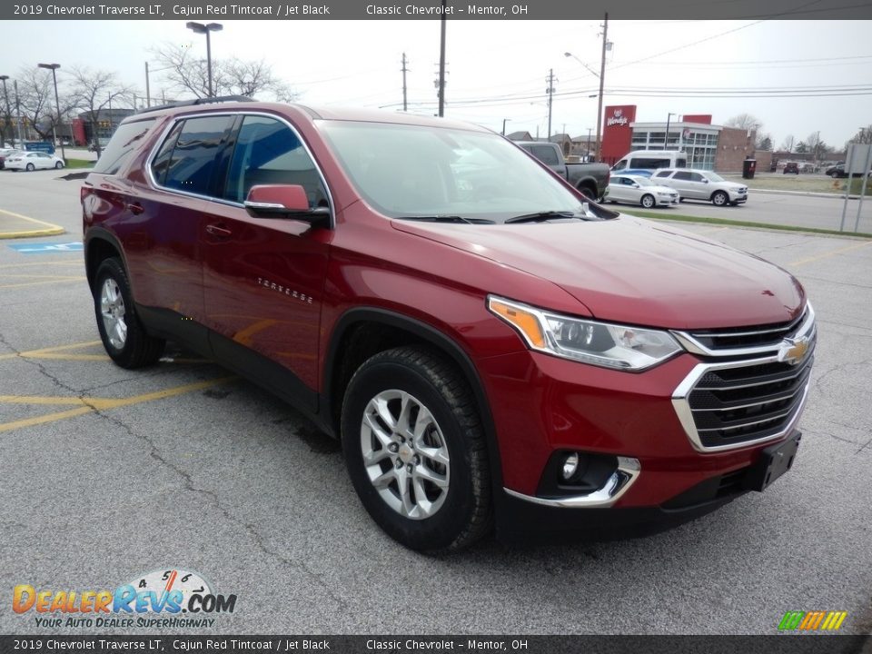 2019 Chevrolet Traverse LT Cajun Red Tintcoat / Jet Black Photo #3