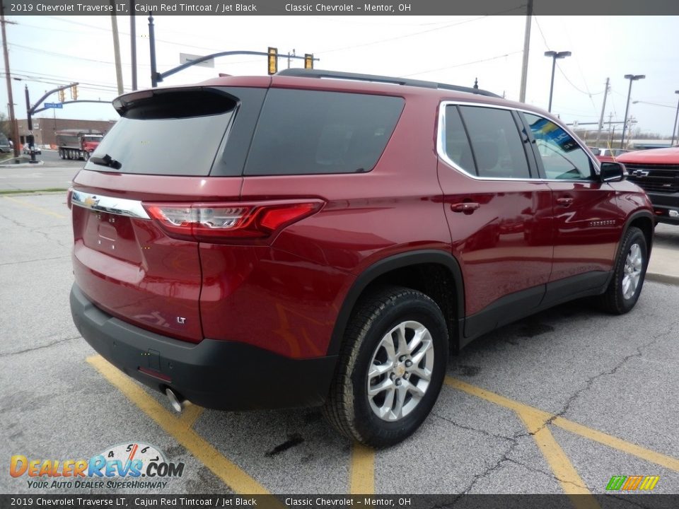 2019 Chevrolet Traverse LT Cajun Red Tintcoat / Jet Black Photo #4