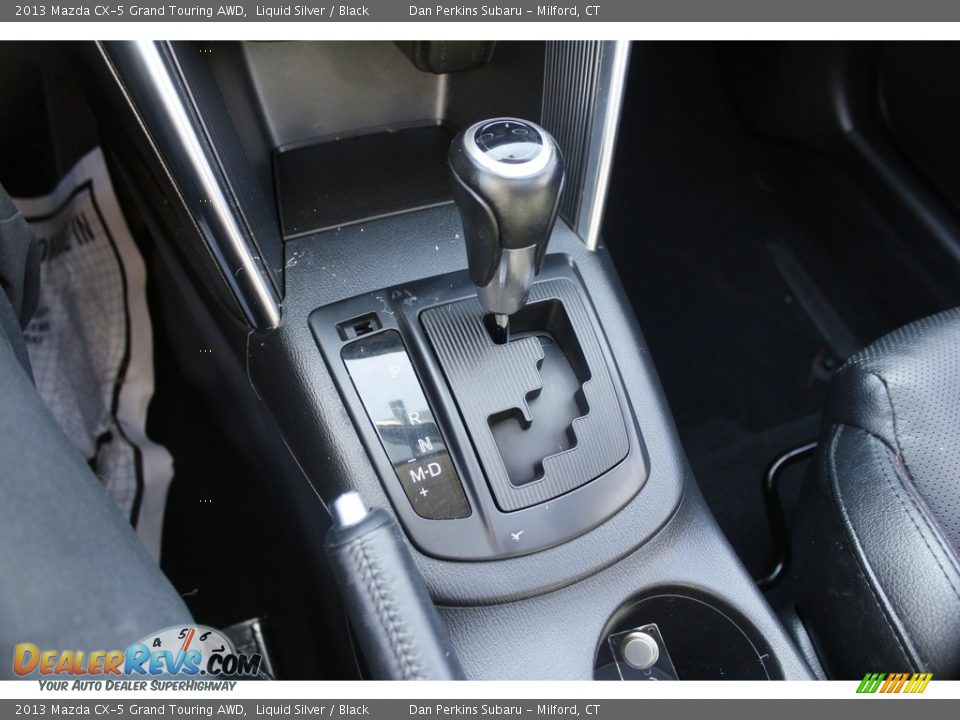 2013 Mazda CX-5 Grand Touring AWD Liquid Silver / Black Photo #21