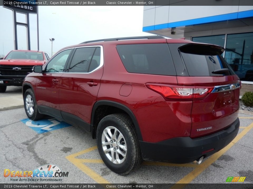2019 Chevrolet Traverse LT Cajun Red Tintcoat / Jet Black Photo #5