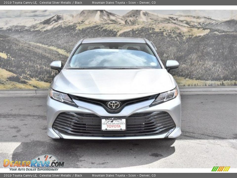 2019 Toyota Camry LE Celestial Silver Metallic / Black Photo #2