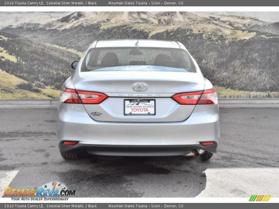 2019 Toyota Camry LE Celestial Silver Metallic / Black Photo #4