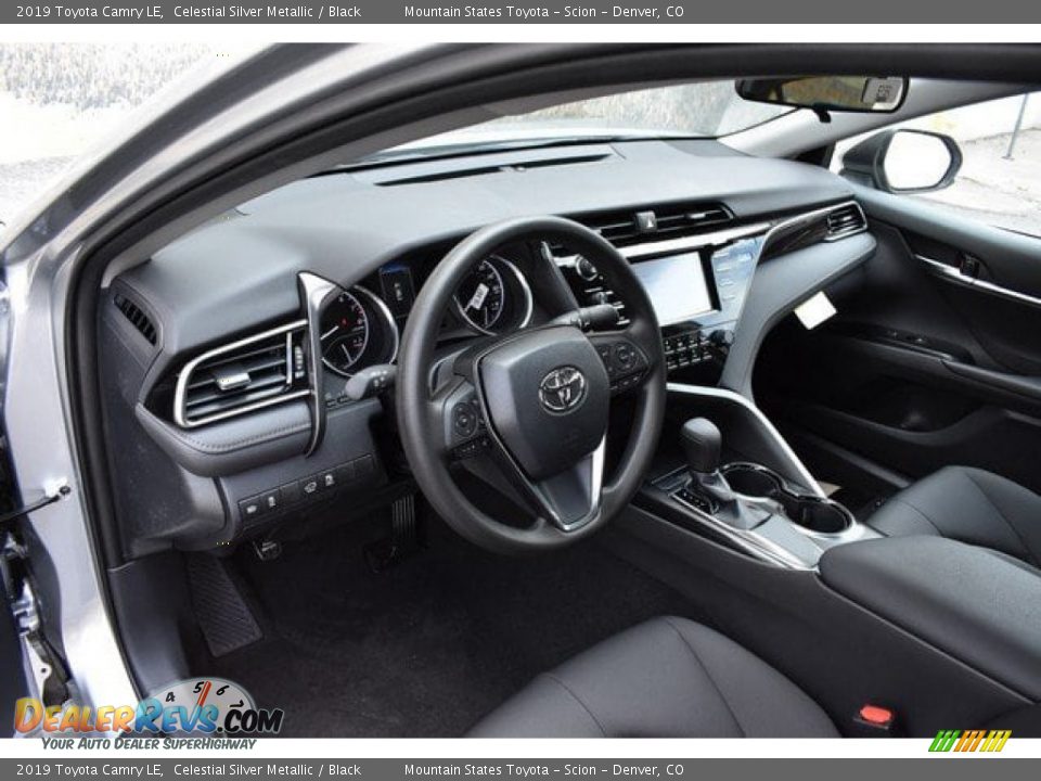 2019 Toyota Camry LE Celestial Silver Metallic / Black Photo #5