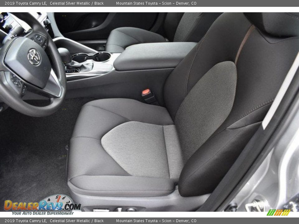 2019 Toyota Camry LE Celestial Silver Metallic / Black Photo #6