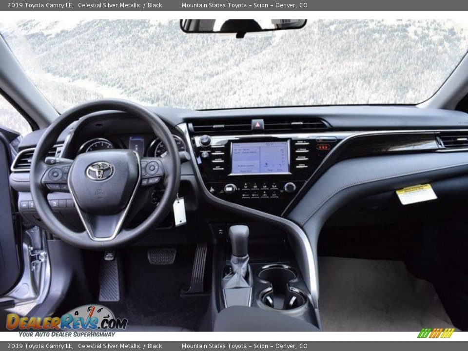 2019 Toyota Camry LE Celestial Silver Metallic / Black Photo #7