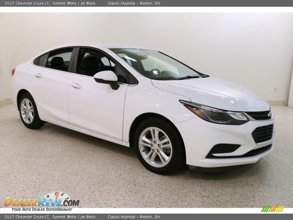 2017 Chevrolet Cruze LT Summit White / Jet Black Photo #1