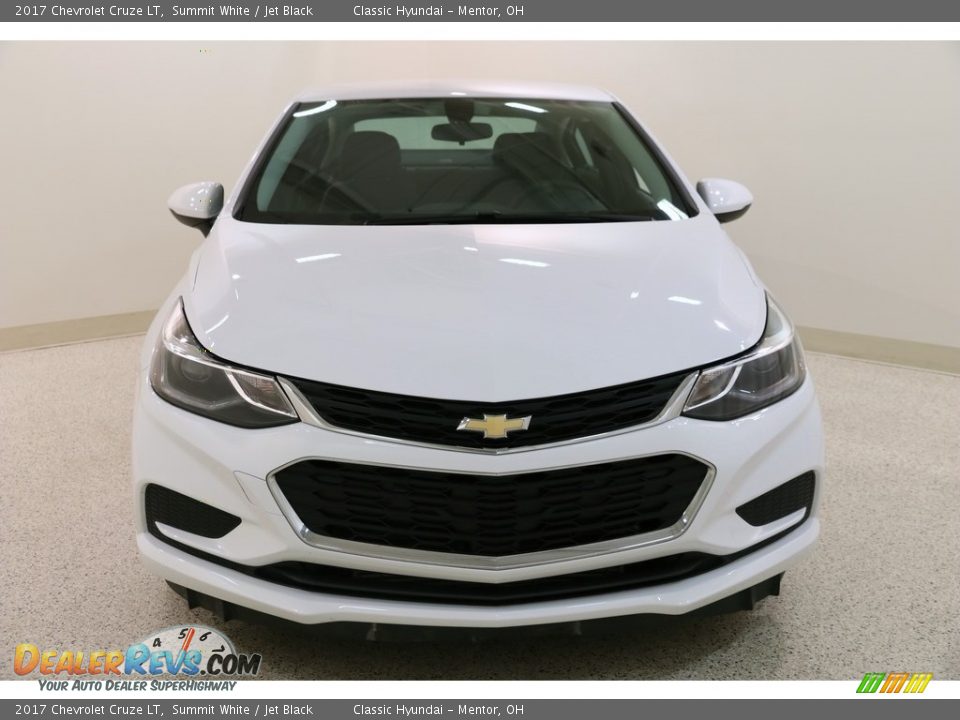 2017 Chevrolet Cruze LT Summit White / Jet Black Photo #2