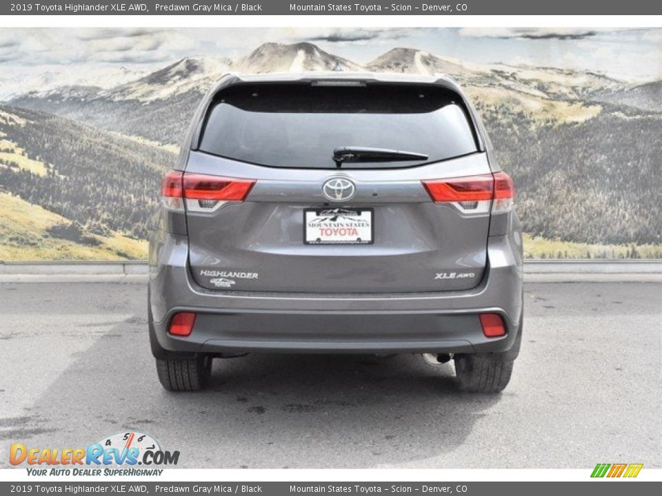 2019 Toyota Highlander XLE AWD Predawn Gray Mica / Black Photo #4